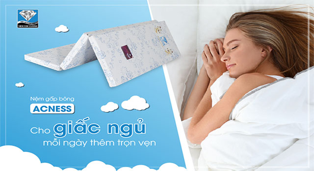 Nệm bông ép Kim Cương Acness
