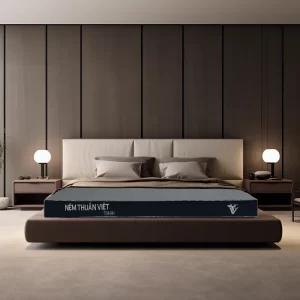 Nệm cao su Thuần Việt Titan Grey – Sạch êm, mát lạnh, nâng đỡ vượt trội